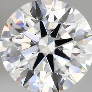 5.07 Carat Round D VVS2 Lab Diamond