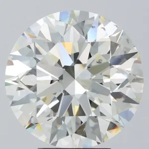 5.07 Carat Round L SI1 Natural Diamond