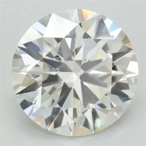 5.09 Carat Round F VVS2 Lab Diamond