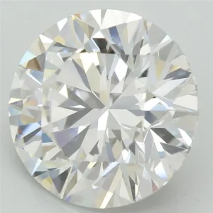 5.26 Carat Round F VVS2 Lab Diamond
