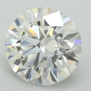 5.51 Carat Round G VVS2 Lab Diamond