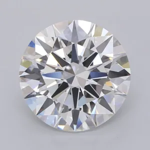 5.54 Carat Round F VVS2 Lab Diamond