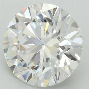5.56 Carat Round F VVS2 Lab Diamond