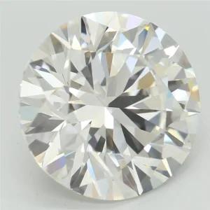 5.58 Carat Round F VVS2 Lab Diamond