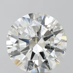 6.02 Carat Round I SI2 Natural Diamond