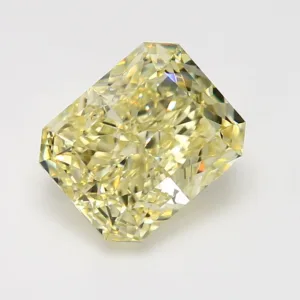 6.12 Carat Radiant Fancy Yellow VVS1 Natural Diamond