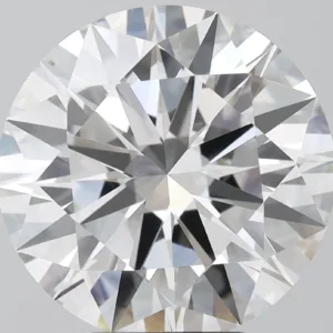6.12 Carat Round E VVS1 Lab Diamond