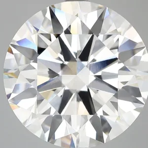7.03 Carat Round G VVS2 Lab Diamond