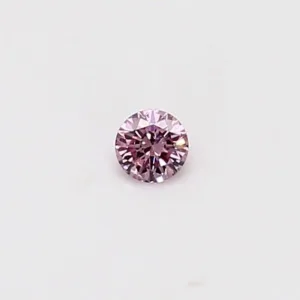 0.07 Carat Round Pink Natural Diamond