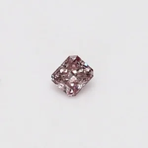0.09 Carat Radiant Fancy Pink Natural Diamond