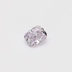 0.11 Carat Cushion Brilliant Fancy Light Pink Natural Diamond