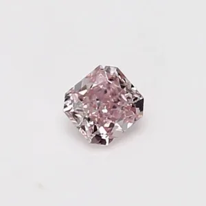 0.25 Carat Radiant Fancy Pink SI2 Natural Diamond