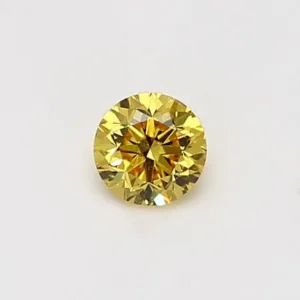 0.29 Carat Round Yellow SI2 Natural Diamond