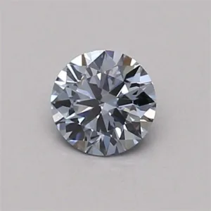 0.33 Carat Round Fancy Intense Blue IF Lab Diamond