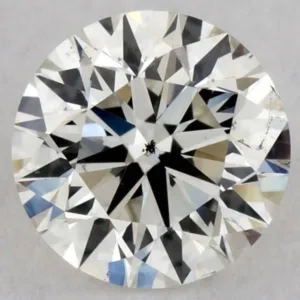 0.34 Carat Round J SI1 Natural Diamond