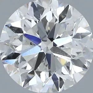 0.4 Carat Round F SI2 Natural Diamond