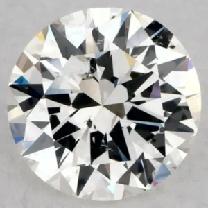 0.4 Carat Round J SI1 Natural Diamond