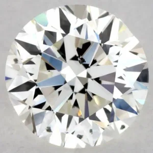 0.4 Carat Round J SI1 Natural Diamond