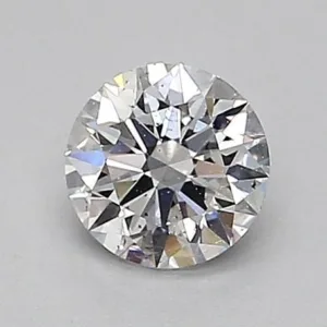 0.41 Carat Round E SI2 Natural Diamond