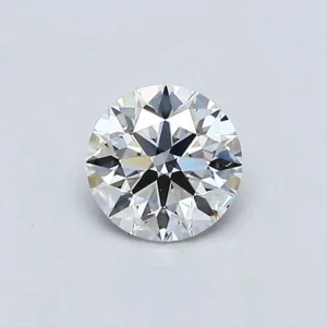0.41 Carat Round I VVS2 Natural Diamond