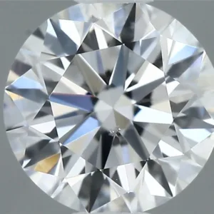 0.42 Carat Round D SI1 Natural Diamond