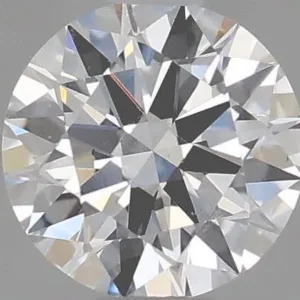 0.46 Carat Round F SI1 Natural Diamond