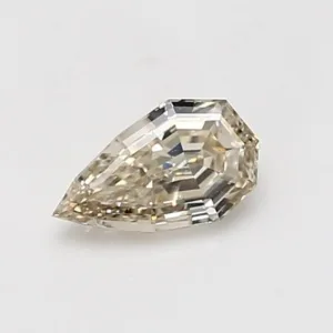 0.51 Carat Kite Fancy Light Brown VVS2 Natural Diamond