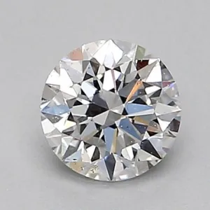 0.51 Carat Round E SI1 Natural Diamond