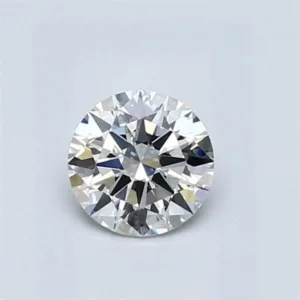 0.51 Carat Round H VVS1 Natural Diamond