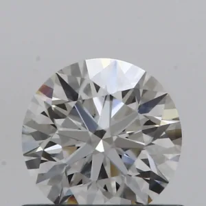 0.56 Carat Round I VVS1 Natural Diamond