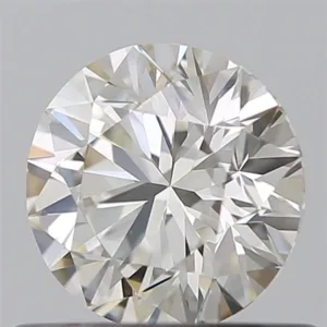 0.56 Carat Round J VVS1 Natural Diamond
