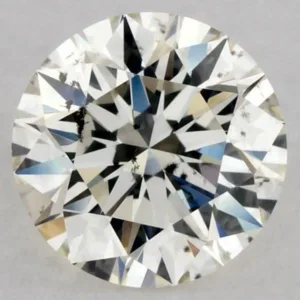 0.58 Carat Round K SI2 Natural Diamond