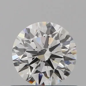 0.59 Carat Round E SI1 Natural Diamond