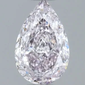 0.6 Carat Pear Fancy Light VS1 Natural Diamond