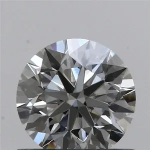 0.61 Carat Round I VVS1 Natural Diamond