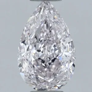 0.62 Carat Pear Fancy Light Pink IF Natural Diamond
