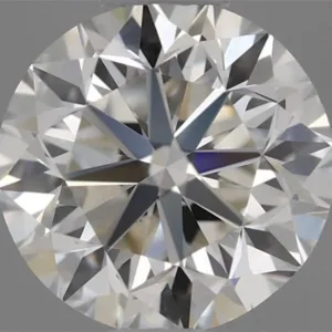 0.7 Carat Round I VVS2 Natural Diamond