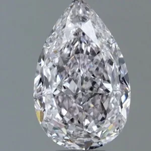 0.71 Carat Pear Fancy Light SI1 Natural Diamond