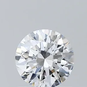 0.71 Carat Round D SI2 Natural Diamond