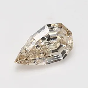 0.82 Carat Kite Fancy Light Brown VS2 Natural Diamond