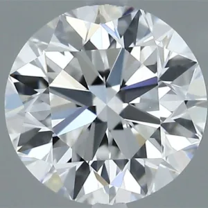 0.9 Carat Round D VS1 Natural Diamond