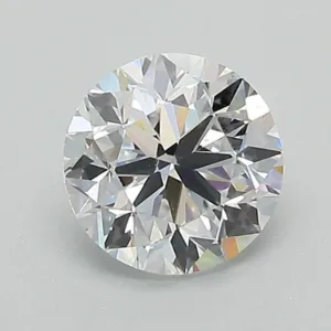 0.9 Carat Round D VS2 Natural Diamond