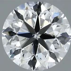 0.9 Carat Round E SI1 Natural Diamond