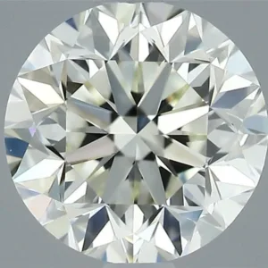 0.9 Carat Round J VVS2 Natural Diamond