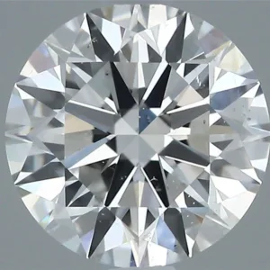 1 Carat Round E SI1 Natural Diamond