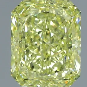1.01 Carat Radiant Faint Yellow VS2 Natural Diamond