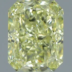 1.01 Carat Radiant Faint Yellow VVS1 Natural Diamond