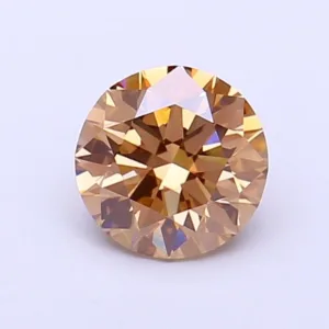 1.01 Carat Round Fancy Brown VS1 Lab Diamond