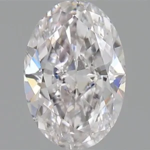 1.02 Carat Oval Faint Pink SI1 Natural Diamond