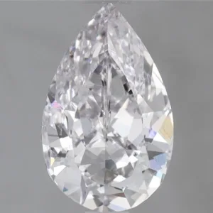 1.02 Carat Pear Faint Pink SI1 Natural Diamond